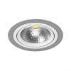 Светильник Встраиваемый Lightstar INTERO 111 ROUND i91906 Серый, Белый, Металл / Лайтстар