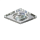 Светильник Встраиваемый Lightstar RIFLE QUA CR 002524 Хром, Металл / Лайтстар