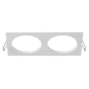 Рамка для Светильника Lightstar DOUBLE QUADRO INTERO 16 217526 Белый, Металл / Лайтстар