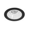 Светильник Встраиваемый Lightstar DOMINO ROUND МR16 D61706 Белый, Черный, Металл / Лайтстар