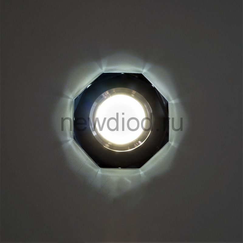 Точечный Светильник OREOL Crystal 6011 90/60mm под лампу MR16 Черный