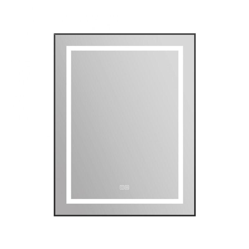 Зеркало BelBagno SPC-KRAFT-685-885-TCH-WARM-NERO