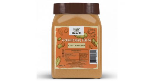 NUTCO Арахисовая паста классическая 990 г