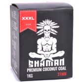 Уголь кокосовый для кальяна Shaman 31мм (36шт)