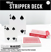 Mini Stripper Deck by Magic Makers