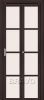 Дверь-Книжка Складная с Экошпоном Bravo Твигги-11.3  Wenge Melinga / Magic Fog Межкомнатная / Браво