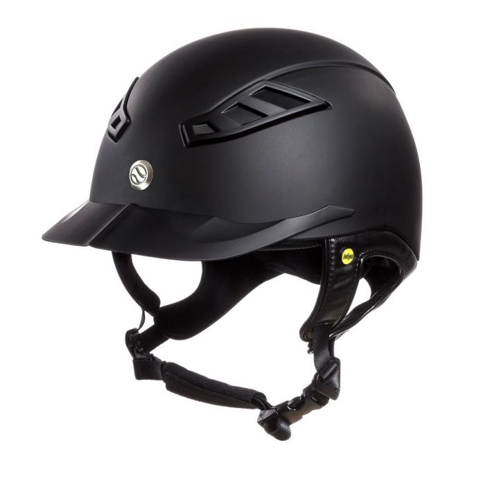 Шлем (жокейка) Back on Track EQ3 Lynx Smooth top helmet