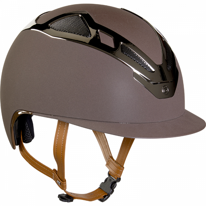 Шлем (жокейка) Suomy Helmet Apex Chrome Brown Matt