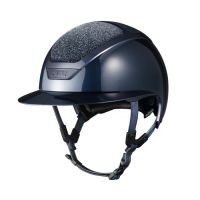 Шлем (жокейка) Kask Star Lady Pure Shine 2.0 Crystals Carpet Navy Starry Night Limited Edition
