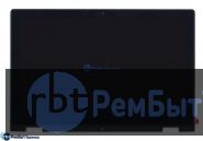Модуль (Матрица, экран, дисплей + тачскрин)  Dell Inspiron 13 7347 черный с рамкой