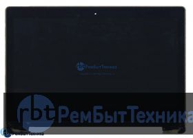 Модуль (Матрица, экран, дисплей + тачскрин)  Asus Transformer Book Flip TP300LA черный с рамкой