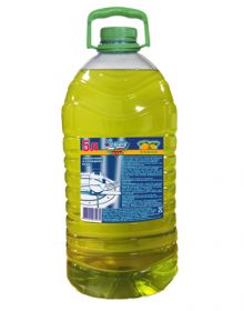 Золушка для мытья посуды, 5 л, Лимон  (бутылка ПЭТ)