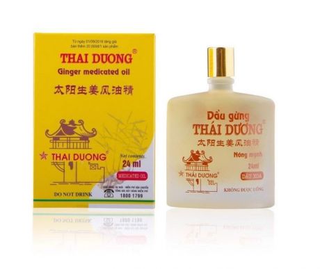 Имбирное масло Dau Phong Thap Gung, 24 мл, Вьетнам