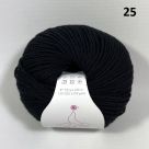 Фото Пряжа  Spring Wool Laines du Nord цвет 25 черный