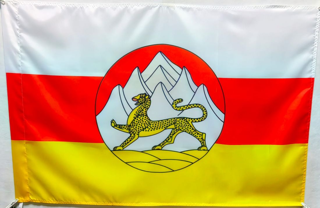 Флаг Северной Осетии 135х90см.