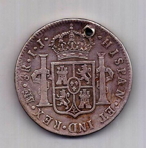 8 реалов 1794 Перу Испания
