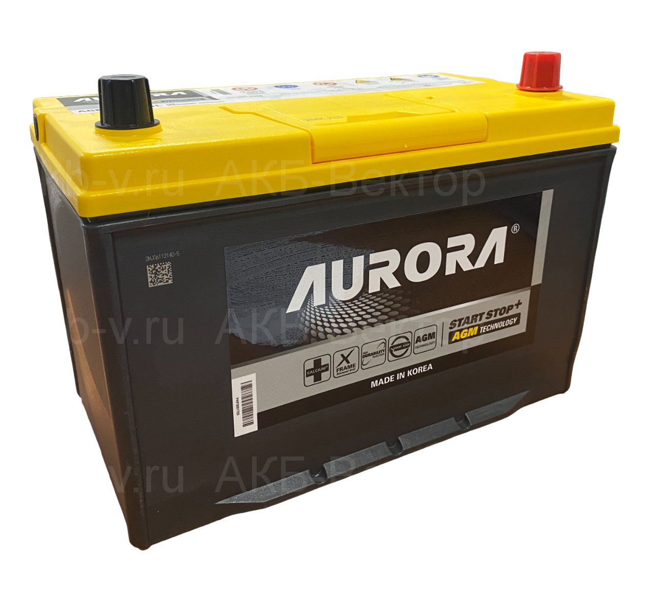 АКБ Aurora AGM 90Ач 800А(CCA) (AX S115D31L) 12.23г.
