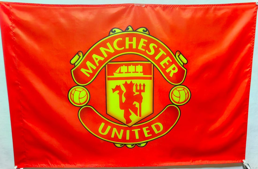 Флаг ФК Манчестер Юнайтед 135х90см