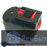 Аккумулятор для Black and Decker (p/n: A12, A12E, A12EX, A12-XJ, FS120B, A1712), 2.0Ah 12V Ni-Cd