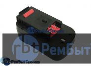 Аккумулятор для Black and Decker (p/n: 244760-00 A1718 A18 HPB18) 18V 3Ah Ni-Cd