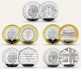Годовой набор монет Великобритании 2023