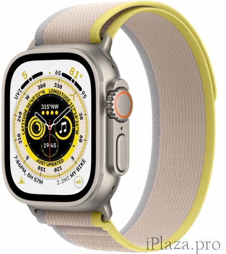 Apple Watch Ultra 49 мм, корпус из титана, ремешок Trail