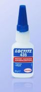 Клей Loctite 435 20гр (повышенной прочности для пористых поверхностей, химо- водостойкий)