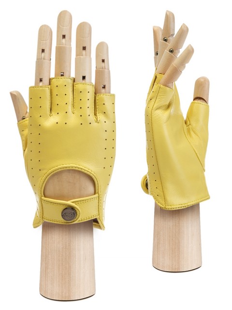 Желтые автомобильные перчатки ш/п LB-1005 lemon
