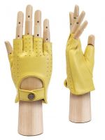 Жёлтые автомобильные перчатки ш/п LB-1005 lemon