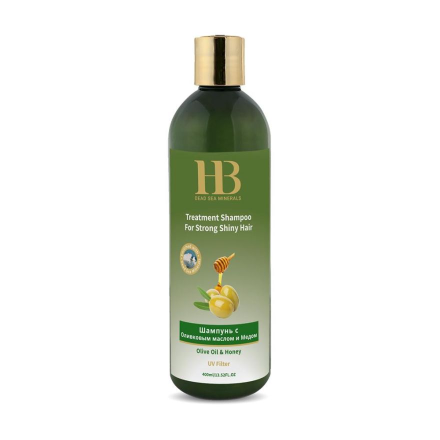 Шампунь для волос с добавлением оливкового масла и меда Health & Beauty (Хэлс энд Бьюти) 400 мл