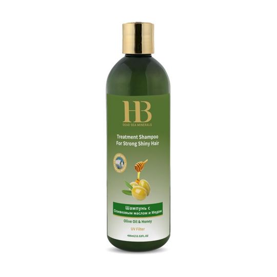 Шампунь для волос с добавлением оливкового масла и меда Health & Beauty (Хэлс энд Бьюти) 400 мл