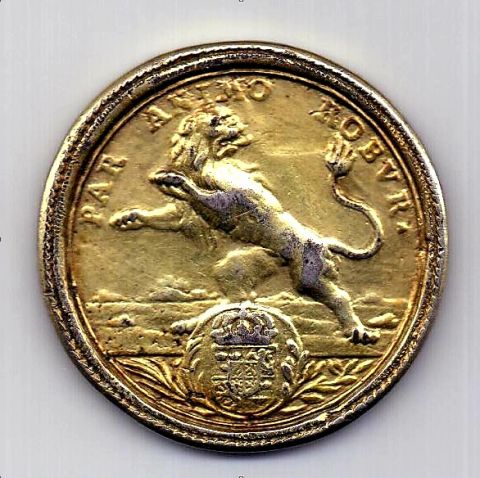 медаль 1706 Швеция Карл XII Победы над Россией RARE