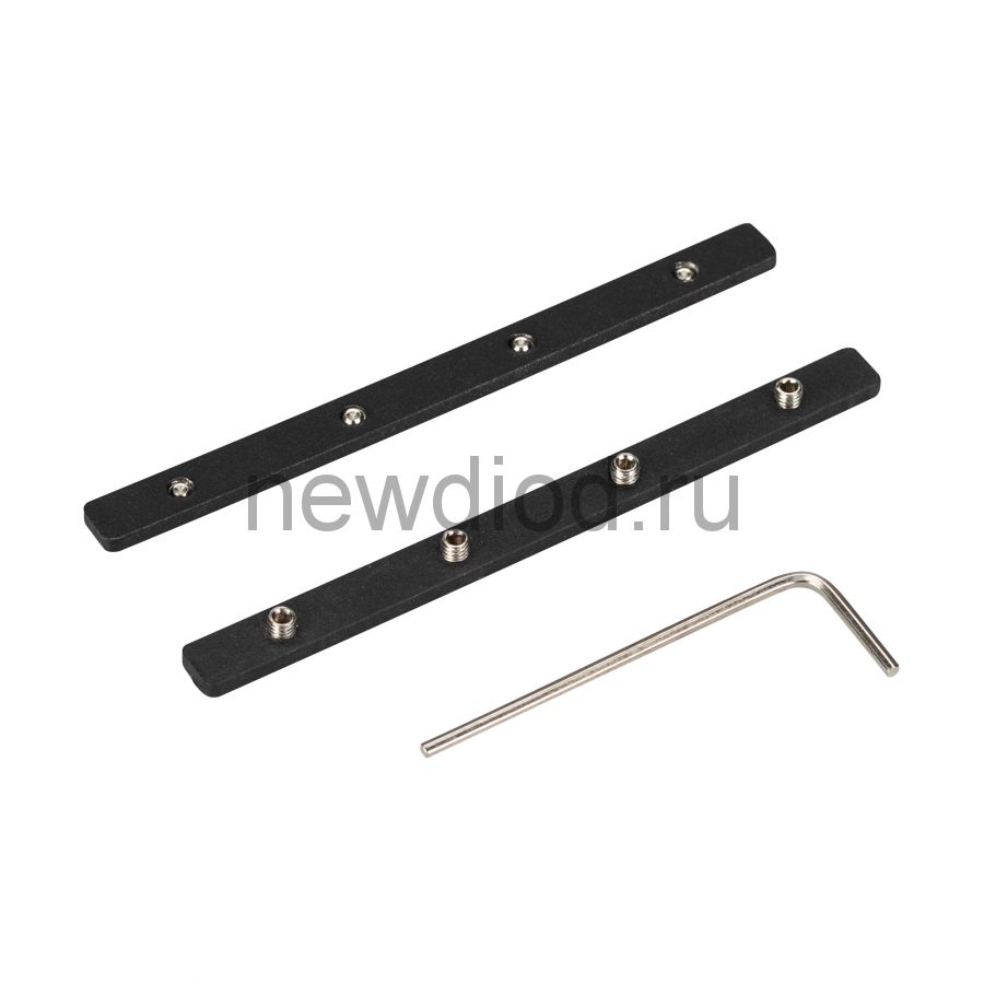 Коннектор прямой MAG-CON-45-UP (BK) (Металл) Arlight