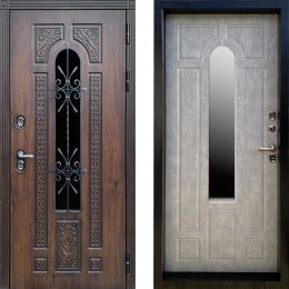 Дверь входная Termo-door Лацио 3К Винорит Дуб / Бетон светлый металлическая