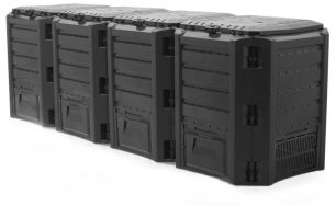 Компостер садовый 1600л Module IKSM1600C-S411 черный