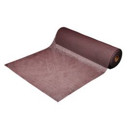 Противоскользящий коврик ПВХ Vortex Шашки 4,5 мм 0,9х10 м коричневый 24073