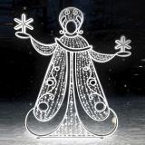 Светодиодная фигура «Снегурочка»