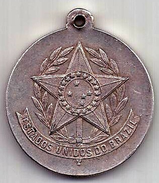 медаль 1903 Бразилия RARE Война за Акри AUNC