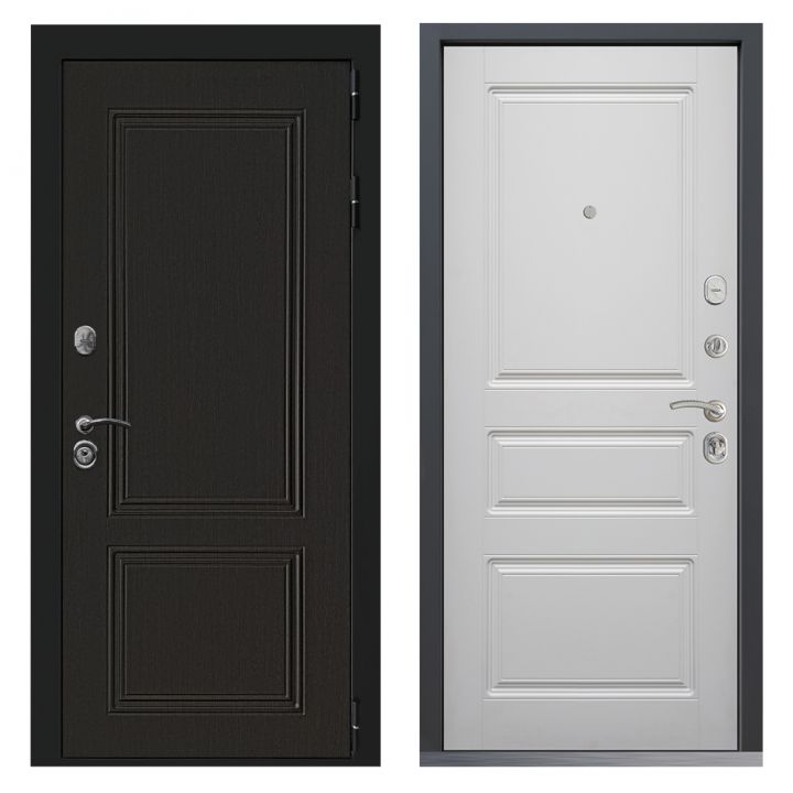 Входная дверь  Command Doors Гранд (GRAND) 02 Белый матовый металлическая