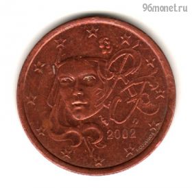 Франция 5 евроцентов 2002