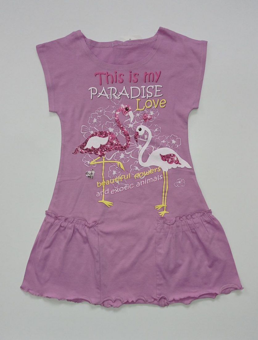Платье для девочки Фламинго