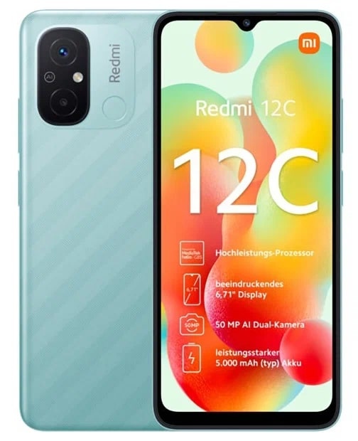 Xiaomi Redmi 12C 3/64Gb Mint Green