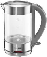 Чайник Bosch TWK7090B, прозрачный/серебристый