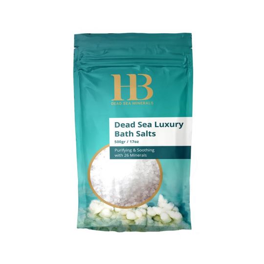 Соль Мёртвого моря для ванны Белая Health & Beauty (Хэлс энд Бьюти) 500 г