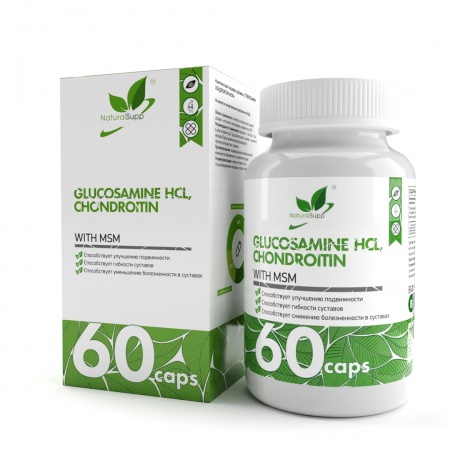Глюкозамин Хондроитин МСМ, 60 капсул