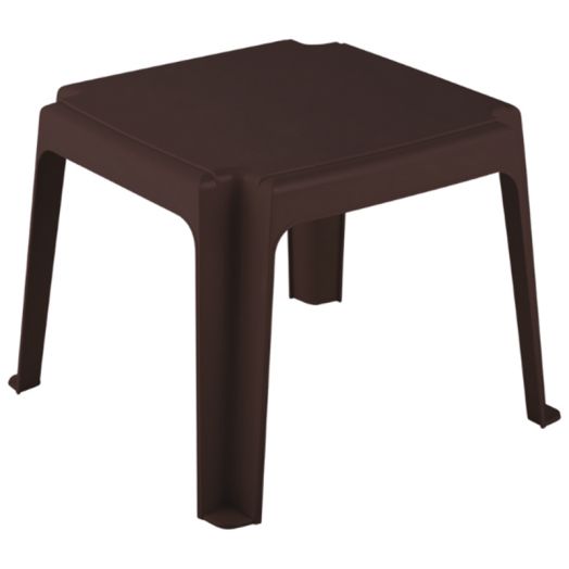 ЭЛСШЭ-002-4 Столик для шезлонга Элластик (450х450х380мм) Цвет Шоколад