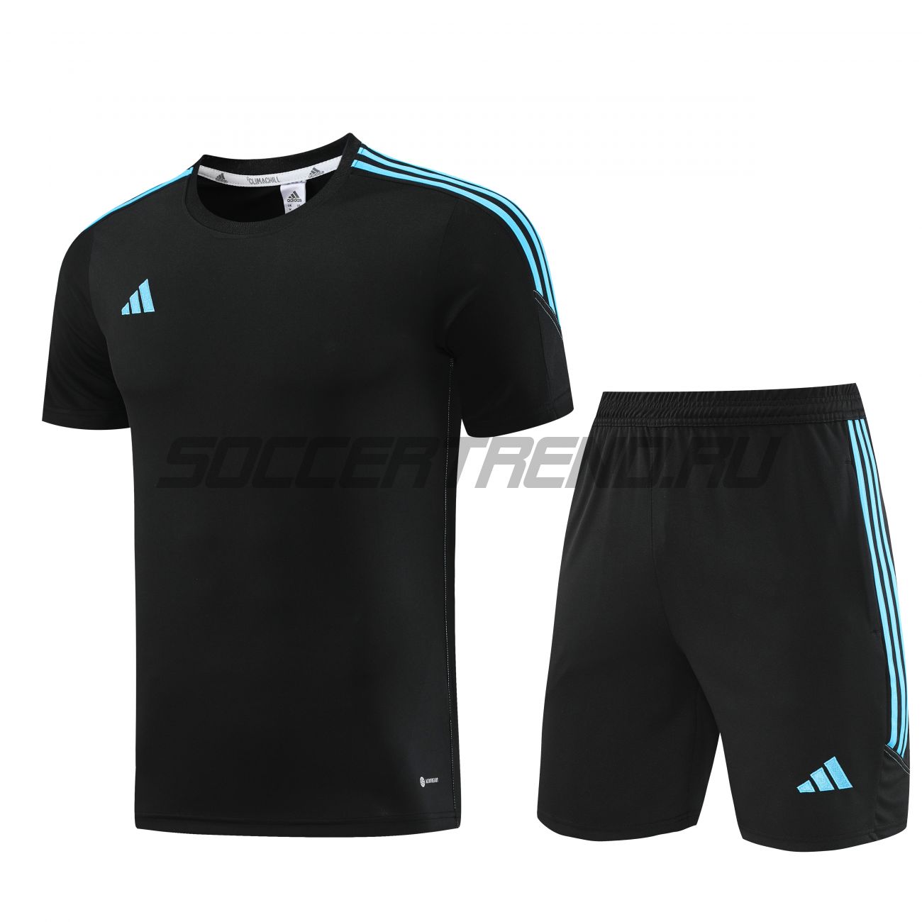 Тренировочный комплект Adidas(чёрный) 23/24