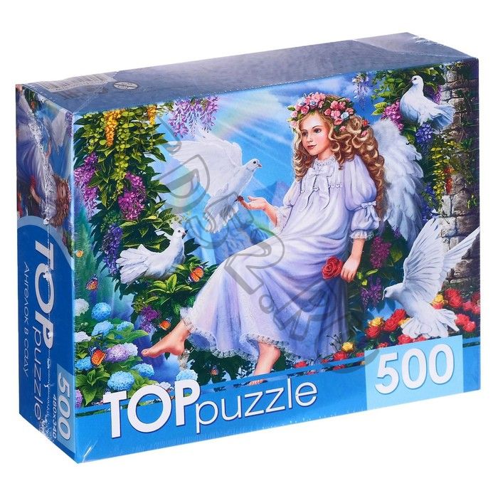 Пазлы «Ангелок в саду», 500 элементов