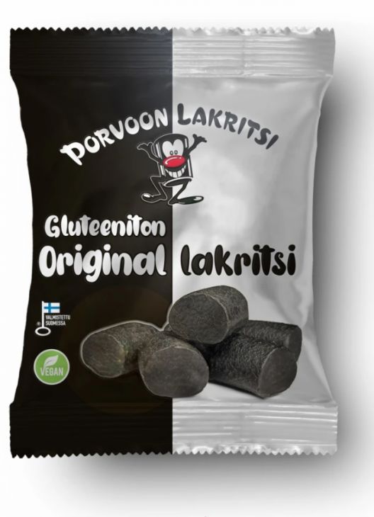 Porvoon Lakritsi Original 150 гр gluteeniton lakritsi