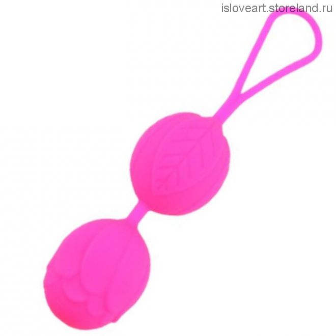 Вагинальные шарики со смещённым центром тяжести, розовый
